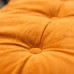 Large Backrest Pillow for Bed & Sofa  Plush Tufted Reading Pillow with Soft Velvet Cover  90 x 49 x 9 cm  Back Support Cushion for Reading, TV & Relaxing
